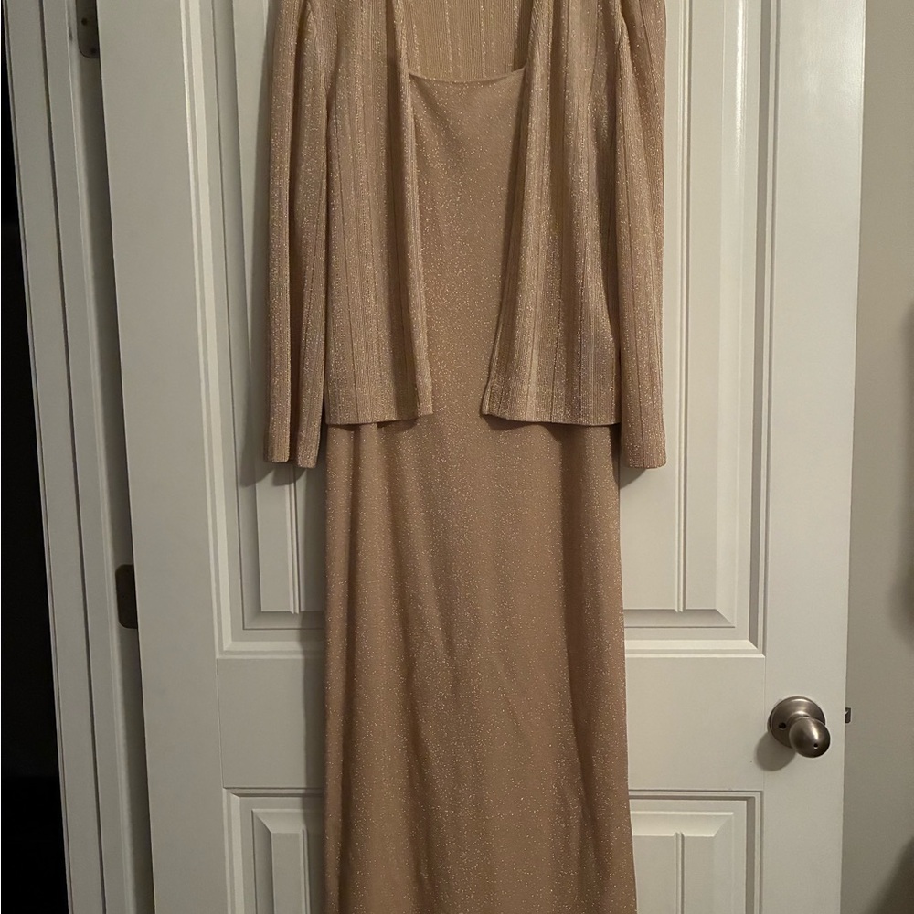 Glittering Dress with Jacket